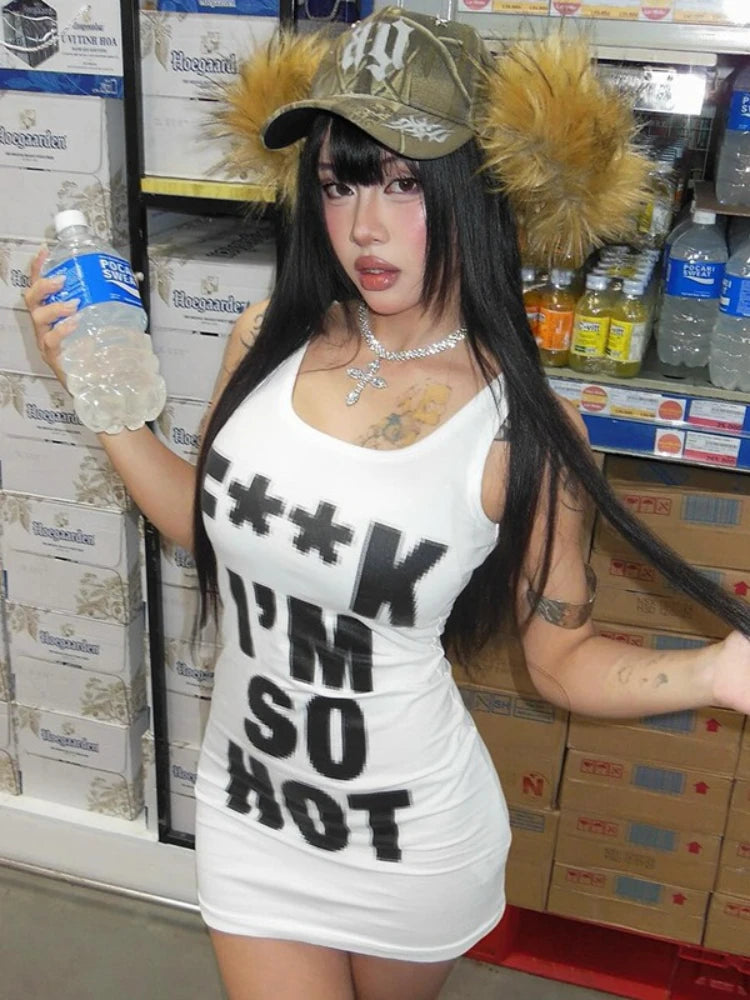 "F**K I'M SO HOT" Mini Dress